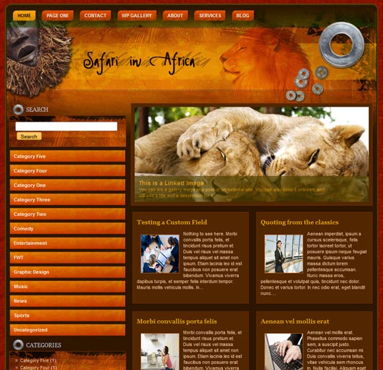 Safari In Africa Safari In Africa